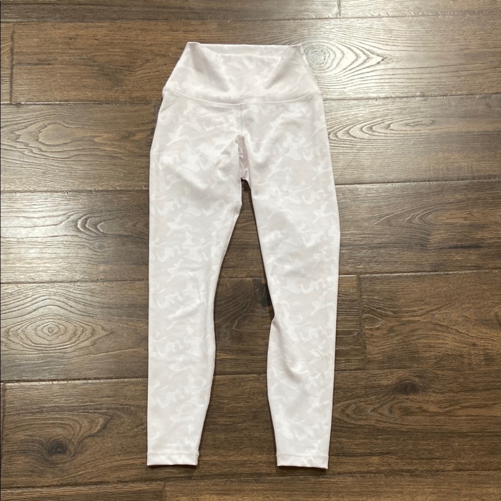 90 Degree By Reflex White Leggings with High-Rise Waistband and Tapered Ankle